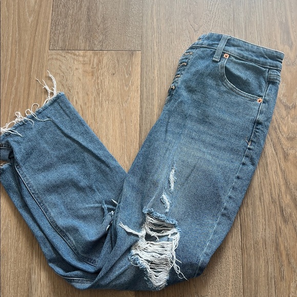 Wild fable Distressed Blue Jeans - Picture 1 of 4